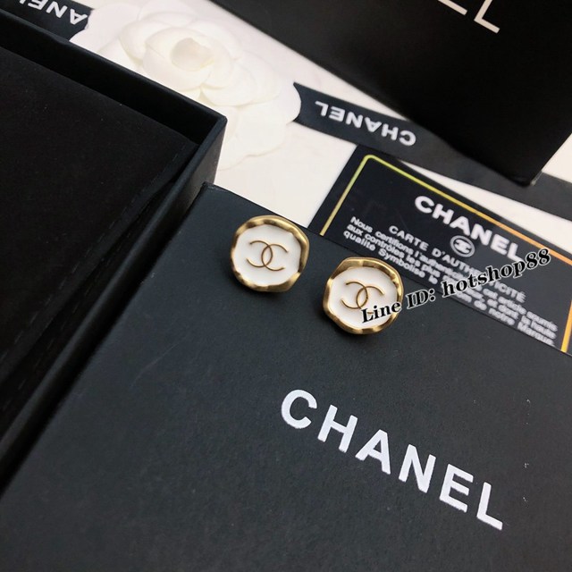 Chanel專櫃新款飾品 香奈兒耳釘耳環熱銷款 zgb2657